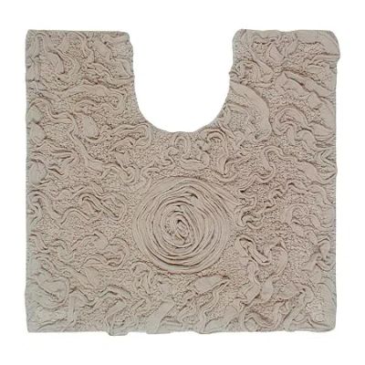 Home Weavers Inc Bellflower Quick Dry 20x20 Inch Bath Rug In Sand