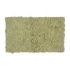 Home Weavers Inc Bellflower Quick Dry 21x34 Inch Bath Rug In Green