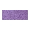 Home Weavers Inc Bellflower Quick Dry 21x54 Inch Bath Rug In Purple