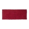 Home Weavers Inc Bellflower Quick Dry 21x54 Inch Bath Rug In Red