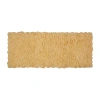 Home Weavers Inc Bellflower Quick Dry 21x54 Inch Bath Rug In Yellow
