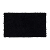 Home Weavers Inc Bellflower Quick Dry 24x40 Inch Bath Rug In Black