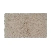 Home Weavers Inc Bellflower Quick Dry 24x40 Inch Bath Rug In Sand