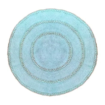 Home Weavers Inc Bloomfield Quick Dry Bath Rug In Blue