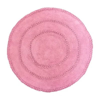 Home Weavers Inc Bloomfield Quick Dry Bath Rug In Pink