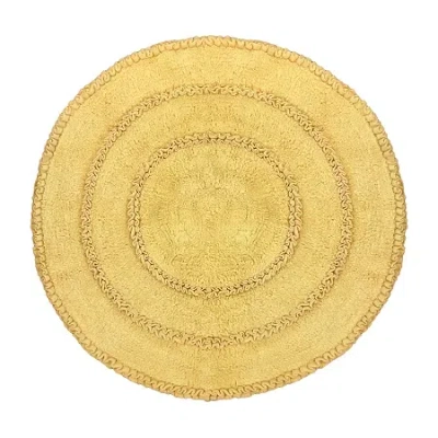 Home Weavers Inc Bloomfield Quick Dry Bath Rug In Yellow