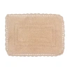 Home Weavers Inc Casual Elegance Reversible 17x24 Inch Bath Rug In Sand