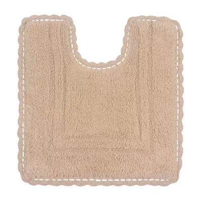 Home Weavers Inc Casual Elegance Reversible 20x20 Inch Bath Rug In Sand