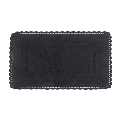 Home Weavers Inc Casual Elegance Reversible 21x34 Inch Bath Rug In Gray