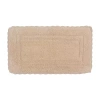 Home Weavers Inc Casual Elegance Reversible 21x34 Inch Bath Rug In Sand
