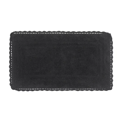 Home Weavers Inc Casual Elegance Reversible 24x40 Inch Bath Rug In Gray