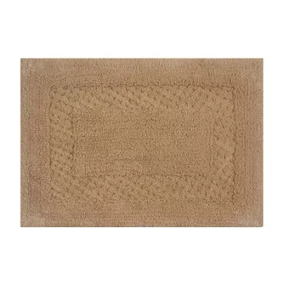 Home Weavers Inc Classy Quick Dry 17x24 Inch Bath Rug In Sand