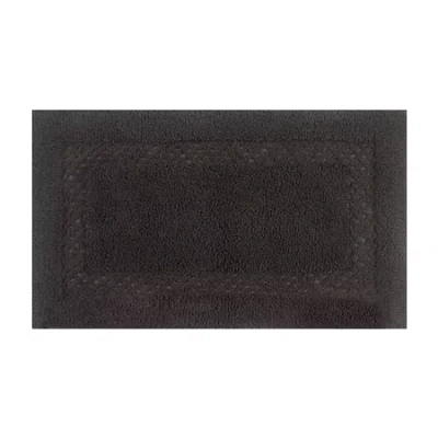 Home Weavers Inc Classy Quick Dry 21x34 Inch Bath Rug In Gray