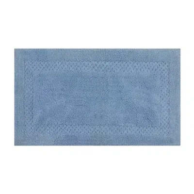 Home Weavers Inc Classy Quick Dry 24x40 Inch Bath Rug In Blue
