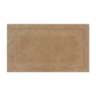 Home Weavers Inc Classy Quick Dry 24x40 Inch Bath Rug In Sand