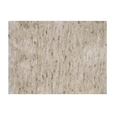 Home Weavers Inc Cloud Comfort Bath Rug 17x24 Rug In White