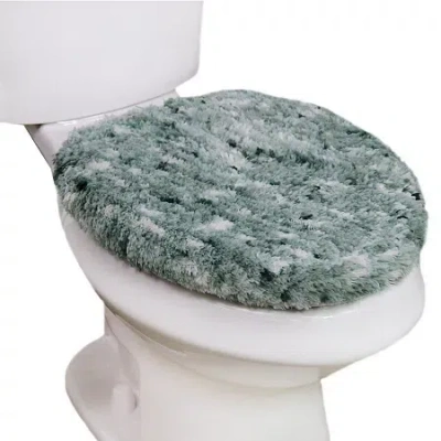 Home Weavers Inc Cloud Comfort Bath Rug 18x18 Rug In Green