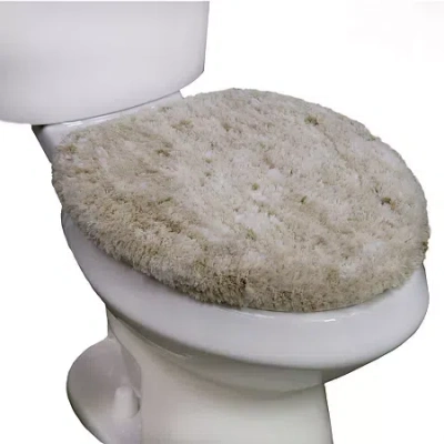 Home Weavers Inc Cloud Comfort Bath Rug 18x18 Rug In White