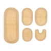 Home Weavers Inc Double Ruffle 5-pc. Quick Dry Bath Rug Set In Yellow