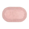 Home Weavers Inc Double Ruffle Quick Dry 24x40 Inch Bath Rug In Pink