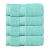 Home Weavers Inc Elegance Essentials 4-pc. Solid Hand Towel In Blue
