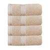 Home Weavers Inc Elegance Essentials 4-pc. Solid Hand Towel In Sand