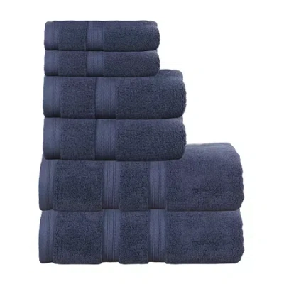 Home Weavers Inc Elegance Essentials Quick Dry Bath Towel In Blue
