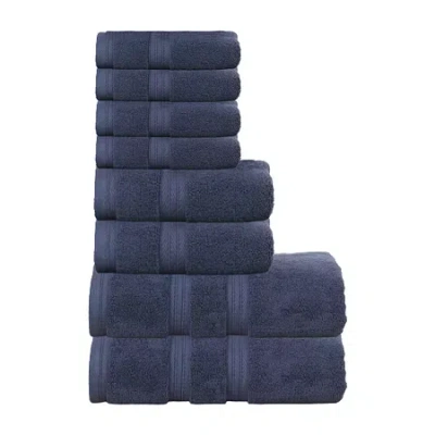 Home Weavers Inc Elegance Essentials Quick Dry Bath Towel In Blue