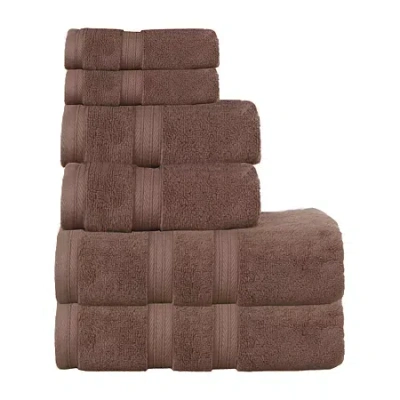 Home Weavers Inc Elegance Essentials Quick Dry Bath Towel In Brown