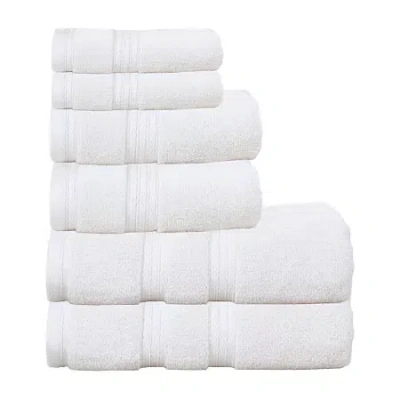 Home Weavers Inc Elegance Essentials Quick Dry Bath Towel In White