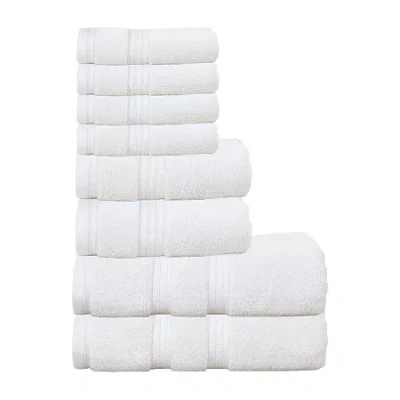 Home Weavers Inc Elegance Essentials Quick Dry Bath Towel In White