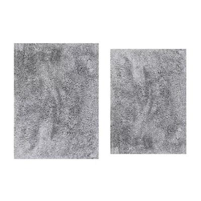 Home Weavers Inc Element 2-pc. Bath Rug Set In Gray