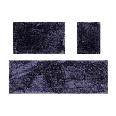 Home Weavers Inc Element 3-pc. Bath Rug Set In Blue