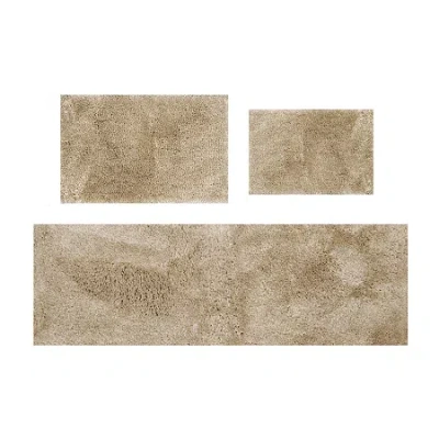 Home Weavers Inc Element 3-pc. Bath Rug Set In Sand