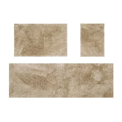 Home Weavers Inc Element 3-pc. Bath Rug Set In Sand
