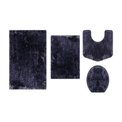 Home Weavers Inc Element 4-pc. Bath Rug Set In Blue