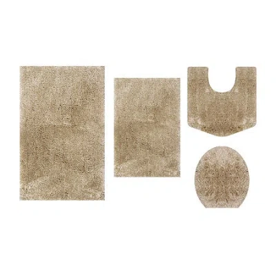 Home Weavers Inc Element 4-pc. Bath Rug Set In Sand