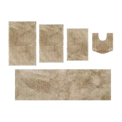 Home Weavers Inc Element 5-pc. Bath Rug Set In Sand