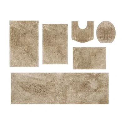 Home Weavers Inc Element 6-pc. Bath Rug Set In Sand