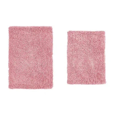 Home Weavers Inc Fantasia 2-pc. Quick Dry Bath Rug Set In Pink