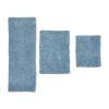 Home Weavers Inc Fantasia 3-pc. Quick Dry Bath Rug Set In Blue