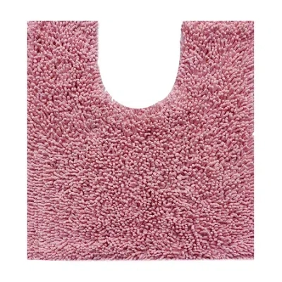 Home Weavers Inc Fantasia Quick Dry 20x20 Inch Bath Rug In Pink