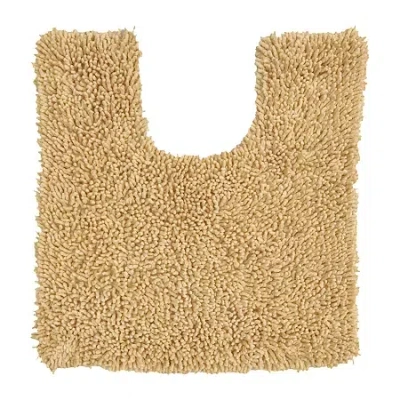 Home Weavers Inc Fantasia Quick Dry 20x20 Inch Bath Rug In Yellow