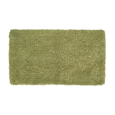 Home Weavers Inc Fantasia Quick Dry 21x34 Inch Bath Rug In Green