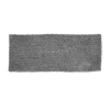 Home Weavers Inc Fantasia Quick Dry 21x54 Inch Bath Rug In Gray