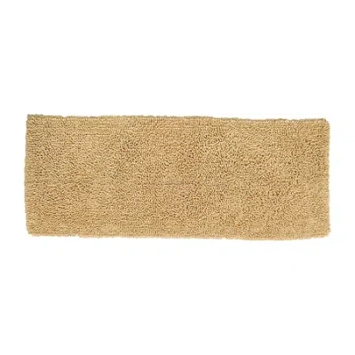 Home Weavers Inc Fantasia Quick Dry 21x54 Inch Bath Rug In Yellow