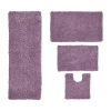 Home Weavers Inc Fantasia Quick Dry Bath Rug In Purple