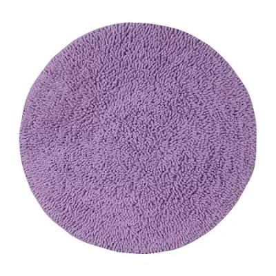 Home Weavers Inc Fantasia Quick Dry Bath Rug In Purple