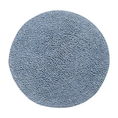 Home Weavers Inc Fantasia Round Bath Rug In Blue