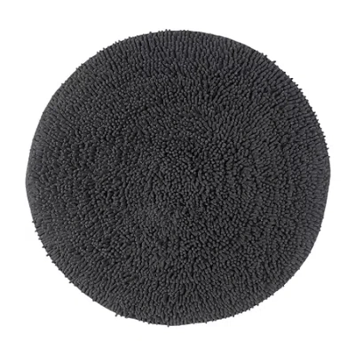 Home Weavers Inc Fantasia Round Bath Rug In Gray
